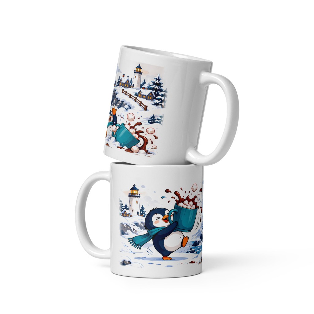Flappy Cocoa Crew Illustrated Mug
